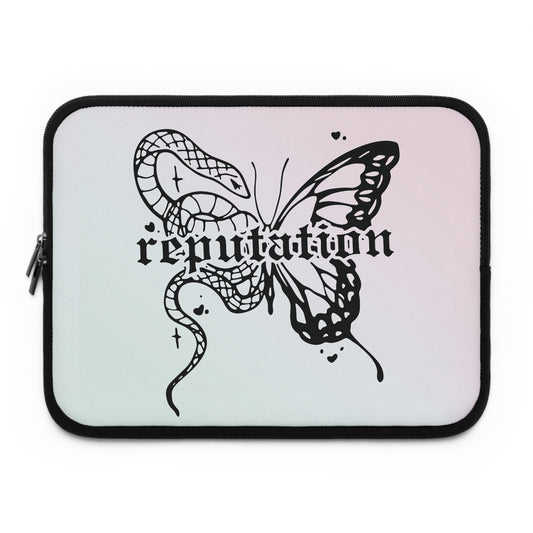REPUTATION Butterfly and Snake design. Perfect Gift For Swifties! Laptop Sleeve Multiple Sizes!