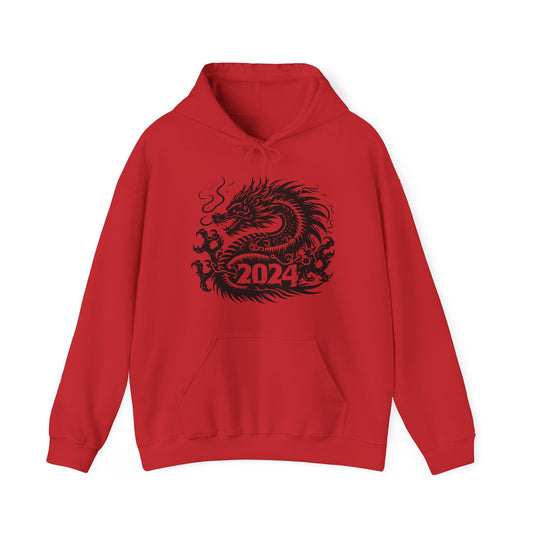 2024 Year of the Dragon Chinese New Year Hooded Sweatshirt